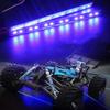 Authticar 24 LEDs Chassis Light Aluminum Alloy Decorative Light Bar for 1/10 1/8 Scale RC Model On Off Road Car (Blue) view 4