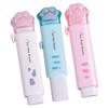 3Pcs Cute Cat Paw Shaped Retractable Erasers for Students Kawaii School Supplies Fun and Easy to Use Pencil Mark Removers Office Use view 1