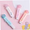 3Pcs Cute Cat Paw Shaped Retractable Erasers for Students Kawaii School Supplies Fun and Easy to Use Pencil Mark Removers Office Use view 3