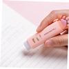 3Pcs Cute Cat Paw Shaped Retractable Erasers for Students Kawaii School Supplies Fun and Easy to Use Pencil Mark Removers Office Use view 4