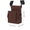 Lightweight Waist Bag Organizer with Belt for Gardening and DIY Projects Dirt Resistant Material for Boys view 2