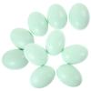 10pcs Simulation Wooden Eggs DIY Craft for Decorative Easter Props for Family Fun Safe Painting Activity for Home Decor Photography view 1