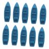 HANABASS 10Pcs Miniature Yacht Decor High Detail Boat for Fairy Garden Coastal Home Decor Accessories for Nautical Microlandscape Display view 1