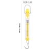 2pcs Tubular Spring Scale for Physics Experiments Capacity Newton Force Measurement Tool Lightweight Portable Classroom Teaching Aid Versatile Mechanics Instrument for Students view 2