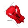 10Pcs Boxing Glove Balloons Aluminum Foil Decorations for Boys Birthday Parties Wrestling Themed Events and Sports Celebrations Vibrant and Compatible Party Supplies view 2