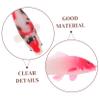 4pcs Miniature Fish Figurines: Realistic Artificial Carp Models for Aquarium Fairy Garden Accessories DIY Terrarium Crafts Photography Props view 3