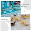 200PCS Mini Acrylic Pacifiers Versatile Shower Decorations Gender Reveal Table Scatter Ornaments for Boys Birthday Celebrations Fun Party Favors view 3