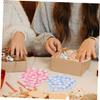 200PCS Mini Acrylic Pacifiers Versatile Shower Decorations Gender Reveal Table Scatter Ornaments for Boys Birthday Celebrations Fun Party Favors view 4