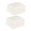 2Pcs Realistic Simulation Tofu Adornment Food Display Prop for Halloween Kitchen Decor Educational for and Lifelike Design view 1
