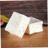 2Pcs Realistic Simulation Tofu Adornment Food Display Prop for Halloween Kitchen Decor Educational for and Lifelike Design view 2