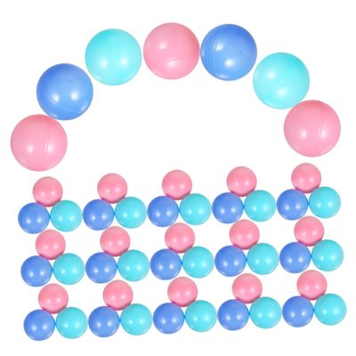Abaodam 100pcs Ocean Balls for Boys and Girls Colorful Amusement Balls Non-Toxic Pool Indoor/Outdoor Fun for Toddlers