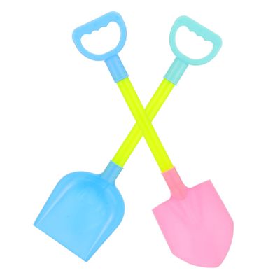 Abaodam 4pcs Beach Set Sand Shovels for for Summer Playground Backyard Random Color