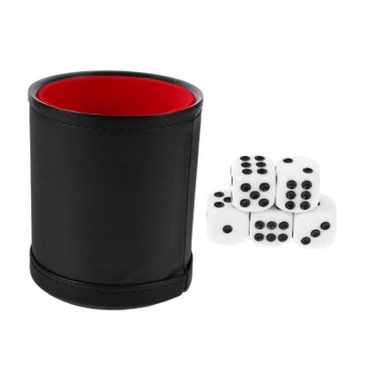 Abaodam Noise-reducing Dice Cup Mug Tray for Gaming Family Games Entertainment Cup