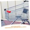 ifundom Cart Front Bumper Strip Bumper Guard for Grocery Cart Frame Scratch-Resistant Weatherproof Easy Installation view 3