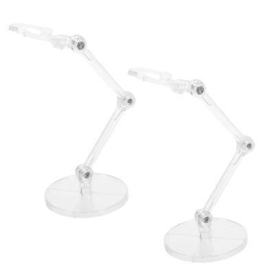 Abaodam 2pcs Action Figure Stand Set for 6-Inch Models Display Support Base for Dolls and Figures for Collectors and Desktop Decor