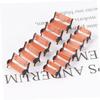 6Pcs Miniature Park Bench Models Dollhouse Bench Adornments Realistic Design for DIY Projects and Mini Parks Dollhouse Accessories view 3