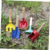 SKISUNO Kids Gardening Tool Set 5pcs Childrens Flower Planting Tools Shovel Rake and Trowel for Gardening Activities view 2