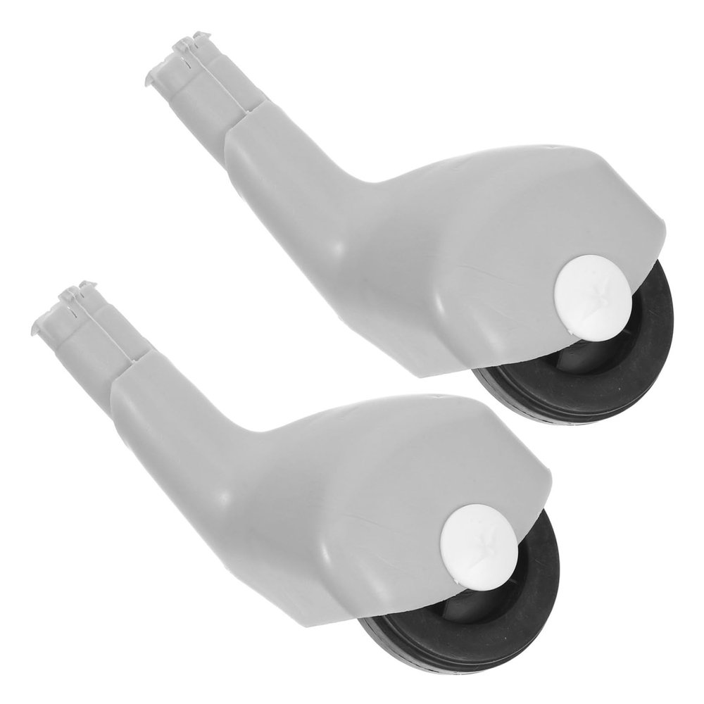 2Pcs Scooter Wheels Replacement Front Swing Swivel Caster Wheels for Twist Cars Indoor Outdoor Enhanced Stability Rotation