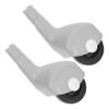 2Pcs Scooter Wheels Replacement Front Swing Swivel Caster Wheels for Twist Cars Indoor Outdoor Enhanced Stability Rotation view 1