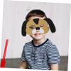 12Pcs Cartoon Animal Half Face Masks for Fun Cosplay Supply for Birthday Parties Kindergarten Random Styles for Favors view 2