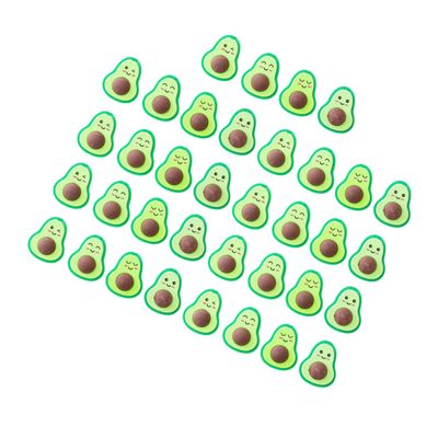 36Pcs Adorable Cartoon Avocados Erasers for Kawaii School Supplies for Students Creative and Safe Pencil Erasers for Classroom Rewards and Prizes