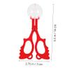 Abaodam Insect Catching Scissors Tongs for Kids Plastic Tweezers for Outdoor Exploration Fine Motor Skills Development Tool for Toddlers Easy to Use Bug Catching Claw view 2