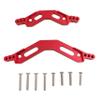 Aluminum Front & Rear Shock Tower Upgrade for Arrma 1/10 Big Rock 3S BLX, Granite, Senton 3S BLX/Mega 550, 1/8 Typhon 3S BLX/Mega 550 (Red) view 3