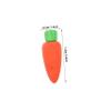 100Pcs Cute Carrot Erasers for Mini Household Erasers Bulk Safe TPR Material Fun Classroom Supplies for Students and Office Use view 2