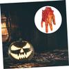 1Pc Halloween Fake Severed Hand Prop Realistic Broken Body Parts Decoration for Scary Parties Haunted Houses and Costume Events Organ Lunch Box Theme view 2
