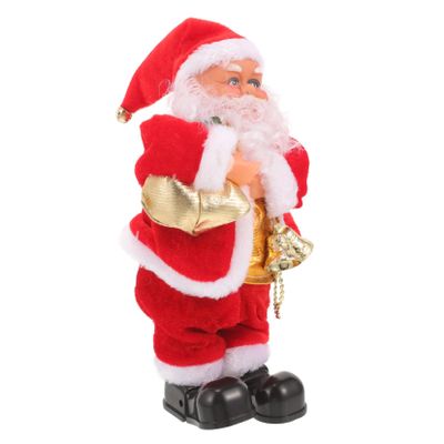 Abaodam 1Pc Electric Dancing Santa Claus Decoration for Xmas Indoor Plaything to Enhance Holiday Atmosphere