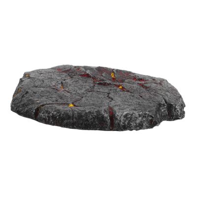 Abaodam Realistic Lava Effect Display Base for Anime Action Figures Volcanic Model Stand for Collectible Figures for Showcasing and Posing Scale Models