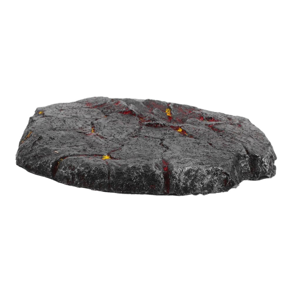 Abaodam Realistic Lava Effect Display Base for Anime Action Figures Volcanic Model Stand for Collectible Figures for Showcasing and Posing Scale Models