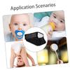 Abaodam 2pcs Stroller Storage Mesh Pocket Easy Access Versatile Organizer for Diapers Snacks view 3