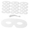 Abaodam 60Sets Blank Paper Masks for Creative DIY Crafting Unpainted Masquerade Party Accessories for Halloween and Cosplay for Artistic Expression and Custom Decoration view 1