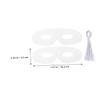 Abaodam 60Sets Blank Paper Masks for Creative DIY Crafting Unpainted Masquerade Party Accessories for Halloween and Cosplay for Artistic Expression and Custom Decoration view 2