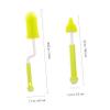 1Set Rotating Bottle Brush Silicone Cleaner for Feeding Bottles Safe for Long Handle Design for Deep Cleaning and Hard to Reach Areas with view 2
