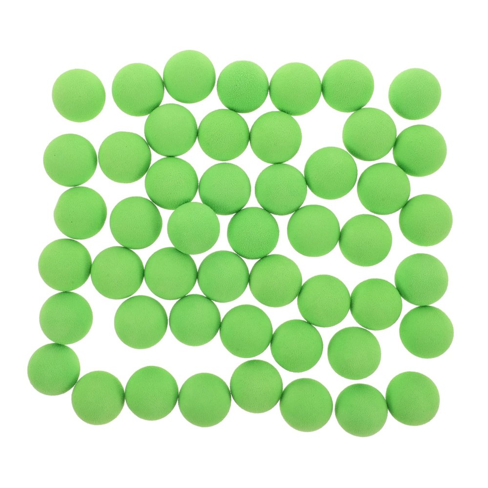 VICASKY 50pcs Launching Foam Balls for Boys and Girls Soft EVA Round Balls for Boys and Girls Outdoor Game for Fun