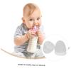 10Pcs Wide Mouth Milk Bottle Caps Durable Lids for Bottles Leak Replacement Caps for Indoor and Outdoor Use Easy to Topper Caps view 3