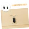 4pcs Solar Powered Insect Models Realistic Simulation for Science Education Solar for Boys and Includes view 3