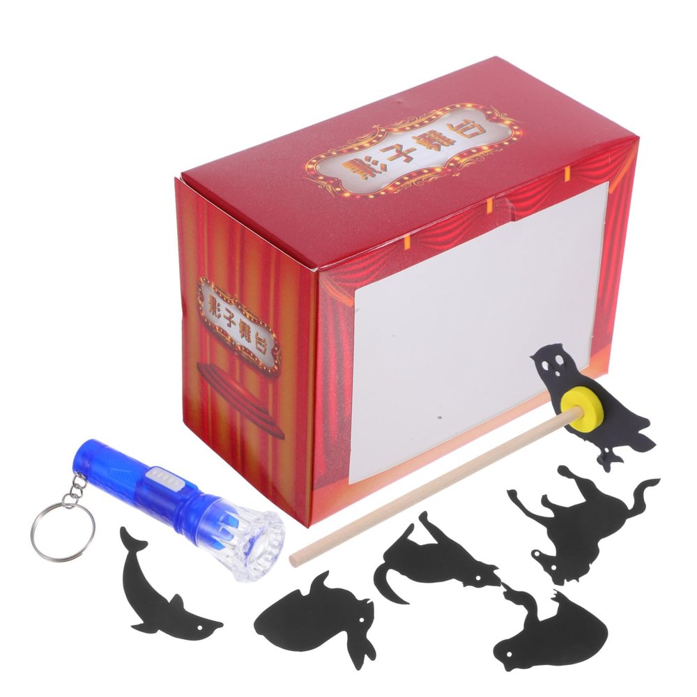 1Set Puppets Craft Kit for DIY Interactive Storytelling Engaging Chinese Art Puppets for Imaginative Play and Educational Fun for Shadow