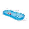 1 Set Miniature Swimming Pool with Beach Chair Boat Dollhouse Accessory for Micro Landscape Layout Photography Decoration and DIY Miniature Garden Decor view 2