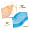 1 Set Miniature Swimming Pool with Beach Chair Boat Dollhouse Accessory for Micro Landscape Layout Photography Decoration and DIY Miniature Garden Decor view 3