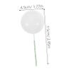 108pcs Cake Topper Balls DIY Decorations for Birthdays Weddings Showers and Parties Versatile Easy to Insert Reliable Cake Decoration Supplies view 2