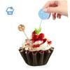 108pcs Cake Topper Balls DIY Decorations for Birthdays Weddings Showers and Parties Versatile Easy to Insert Reliable Cake Decoration Supplies view 3