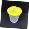 4Pcs Paint Brush Set with Spill Cups Handles for Beginners and Young Artists for Watercolors and Creative Play view 4