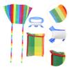 1Set Long Tail Kites for Easy to Fly Cartoon Outdoor Soft Design for Beach and Park Fun view 2