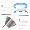 1Set Long Tail Kites for Easy to Fly Cartoon Outdoor Soft Design for Beach and Park Fun view 4