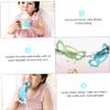 2Pcs Silicone Milk Bottle Grip Handles Ergonomic Wide Mouth Feeding Bottle Accessories for Durable Non Slip Design for Parents view 2