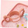 2Pcs Silicone Milk Bottle Grip Handles Ergonomic Wide Mouth Feeding Bottle Accessories for Durable Non Slip Design for Parents view 4