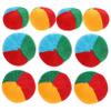 10Pcs Pumpkin Bean Bags for Tossing Games Outdoor Sandbag for Parties Carnival and Classroom Activities Fun Interactive Game Props view 1